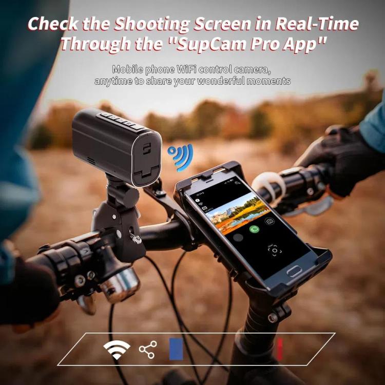 5K Action Camera WiFi Sport DV Riding Bicycle Drive Recorder With Led Light EIS Anti-shake 5K Action Camera WiFi Sport DV Riding Bicycle Drive Recorder With Led Light EIS Anti-shake